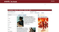 Desktop Screenshot of events.heraldonline.com